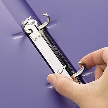 Amazon | リヒトラブ リングファイル A4 2穴 黒 F877U-24 | O型